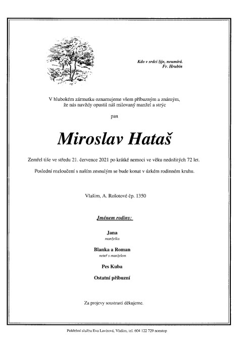 Hataš oarte 1